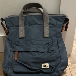 Roka Charcoal Gray Men's Backpack-perfect for travel